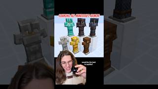 the BEST minecraft armor in real life dejatwo Minecraft [upl. by Terena]