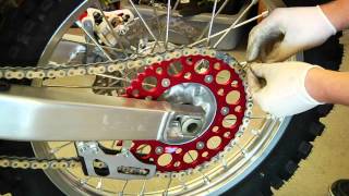 Renthal Chain and Sprocket Install [upl. by Okire21]