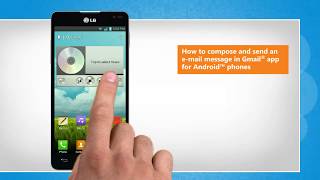 How to compose and send an email message in Gmail® app for Android™ phones Tutorial [upl. by Sherwin]