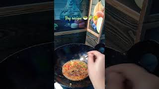 Fry rice recipe 🤤🥬🌶️🥗 without any onion amp garlic 🧄 music [upl. by Chic698]