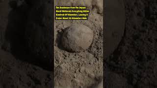 1 km Asteroid DESTROYS Earth asteroid spacescience naturaldisaster earthscience [upl. by Henderson505]