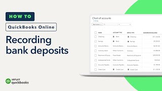 How to record a bank deposit using undeposited funds in QuickBooks Online [upl. by Nauqed]