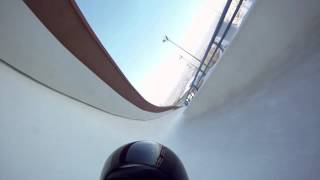 Skeleton POV Calgary Winsport [upl. by Ramon]