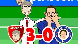 Arsenal vs Chelsea 30 Goals and Highlights 2016 Poor Old Chelsea Song [upl. by Vasily610]