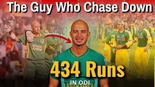 जब Gibbs ने शराब के नशे में बनाए 434 Runs  Australia vs South Africa 434 [upl. by Anahc]