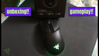 Razer Cobra  Full UnboxingGameplay And Customization😍 [upl. by Bloom]