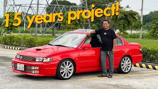 15 YEARS OF DEDICATION PARA SA 90S COROLLA quotBIG BODYquot [upl. by Ybloc]