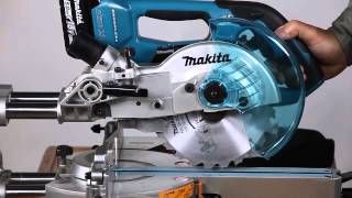 DampM Tools  Makita DLS714 36V Cordless Mitre Saw [upl. by Noorah132]