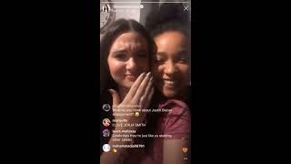 The Bold Type Cast Instagram Live 07112018 with aisha dee katie stevens meghann fahy [upl. by Naillik982]