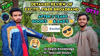 Detailed Information of Excitel broadband 🔥😱Good or Bad😮 [upl. by Iruyas]