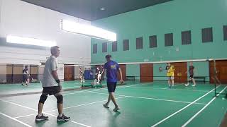 20Nov24 CRC Badminton Loh Soon CheongAlvin Low Pek Aun vs Ong Hock AikSteven Wong Ying Mun [upl. by Hymen]