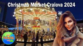 Targul de Craciun Craiova 🎅 🎄 THE MOST BEAUTIFUL CHRISTMAS MARKET IN ROMANIA 🎅🎄 [upl. by Raamal872]