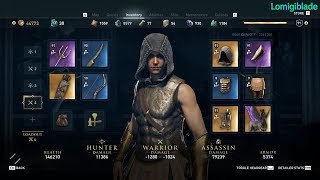 Assassins Creed Odyssey 1 Billion Damage Level 91 All Weapons 4k [upl. by Nelyak127]