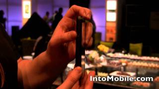 Handson HTC EVO 3D dualcore Snapdragon Android smartphone from CTIA 2011 Orlando [upl. by Shawn]