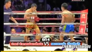 Pakorn PKSaenchaimuaythaigym vs Petpanomrung Kiatmuu9 8th October 2013 [upl. by Notwen]