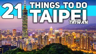 Best Things To Do in Taipei Taiwan 2024 4K [upl. by Alarise]