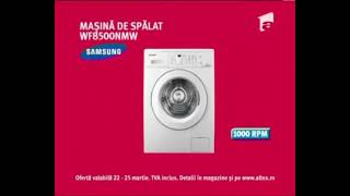 Reclama Altex Masina de Spalat Samsung 2012  Official Video [upl. by Tiffi]