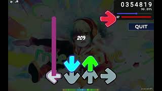 RosuMania Roblox  Freedom Dive HYPER difficulty BRank 22 misses [upl. by Brenan]