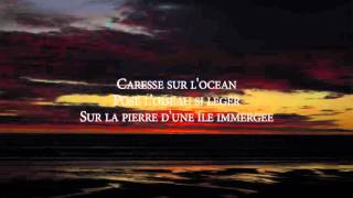 MoonSun  Caresse sur locéan Instrumental with lyrics [upl. by Evelunn]