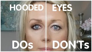 HOODED DROOPY EYES  TIPS AND TRICKS updated [upl. by Znieh232]