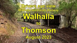 Drivers eye view Walhalla to Thomson [upl. by Cofsky]