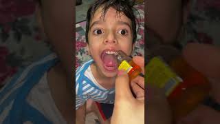 Khansi me shahad dena chahiye  cute baby [upl. by Dimmick]