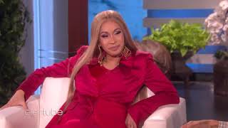 Cardi B Full Interview On Ellen [upl. by Yemrots]