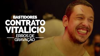 BASTIDORES  CONTRATO VITALÍCIO ERROS DE GRAVAÇÃO [upl. by Akcirderf]