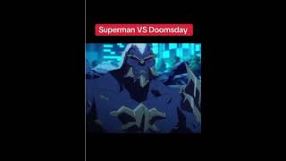 The Death Of Superman Doomsday vs Superman [upl. by Annehsat]