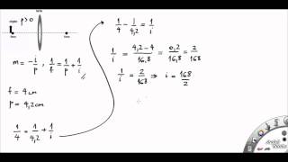 Lentes Delgadas e Superfícies Refratoras Esféricas  Exemplo 4  UFPE 20112  Problema 14 [upl. by Wylde]