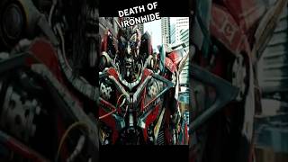 Death of Ironhide  Transformers  transformers transformers3 prime ironhide [upl. by Annaerdna]