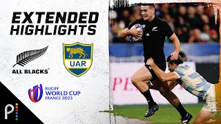 New Zealand v Argentina  2023 RUGBY WORLD CUP EXTENDED HIGHLIGHTS  102023  NBC Sports [upl. by Weixel921]