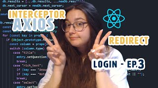 COME C SI FA IL LOGIN  EP3a REACT [upl. by Nnaitak]