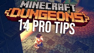 14 PRO Tips for Winning in Minecraft Dungeons Finding secret chests hidden overlay map and more [upl. by Dnalyr491]