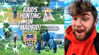 ✨Final Shiny Hunt At Madrid Go Fest In Pokemon Go✨ LIVE [upl. by Ellata]