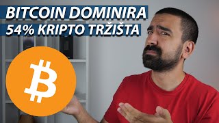 BITCOIN JOŠ UVEK DOMINIRA NAD ALTOVIMA [upl. by Pinzler]