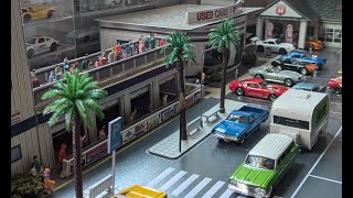 Hot Wheels in Dioramas 164 scale diorama diecast [upl. by Nale]