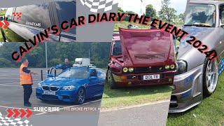 CALVINS CAR DIARY THE EVENT 2024 PART1 ccd automobile carevent car carmeet [upl. by Nosylla]