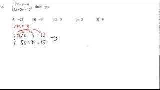 Q2 get rid of x first [upl. by Gerita]