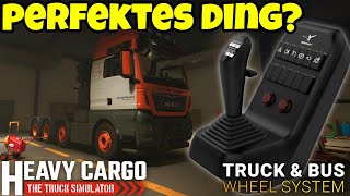 🚛PERFEKTE FAHRT❌️Macht einen das Aersoft Lenkrad zum besseren Fahrer😁👍Heavy Cargo [upl. by Musihc]