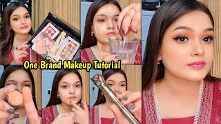 MISS ROSE ONE BRAND MAKEUP TUTORIAL  HONEST REVIEW amp DEMO  ASMA KHAN [upl. by Aihsela327]