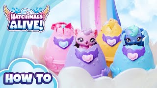 How To Use Your Hatchimals Alive HatchiNursery Playset  Toys for Kids [upl. by Capone]