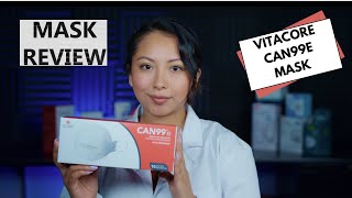 Vitacore CAN99e Mask Review Using NIOSH N95 Testing Standard [upl. by Adiaj]