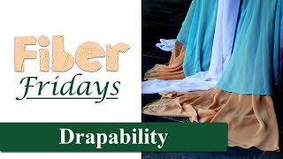 What Is Drapability Fiber Fridays [upl. by Nyroc]