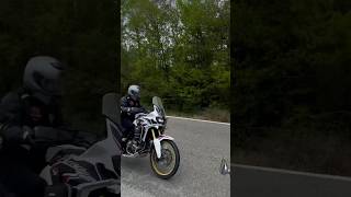 Africa Twin stock exhaust sounds CRF1000L africatwin honda crf crf1000l yamaha bmw motovlog [upl. by Lasley]