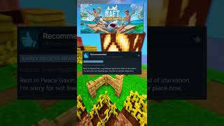 Raft Reviews raft steam review gamereview games funnymoments [upl. by Lucias220]