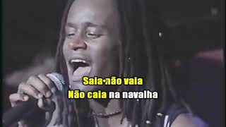 Cidade Negra A sombra da maldade videoke [upl. by Ahsilat]