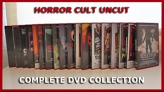 HORROR CULT UNCUT  COMPLETE DVD COLLECTION UNBOXING [upl. by Williamson]