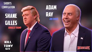 Hilarious Trump vs Biden Shorts Compilation  Kill Tony 672 Highlights Shane Gillis amp Adam Ray [upl. by Urion]