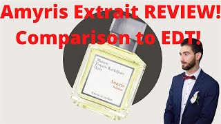 Amyris Extrait review and comparison to EDT [upl. by Suidualc]